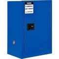 Global Equipment Acid Corrosive Cabinet - 12 Gallon - Manual Close 23"W x 18"D x 35"H CC12B-P